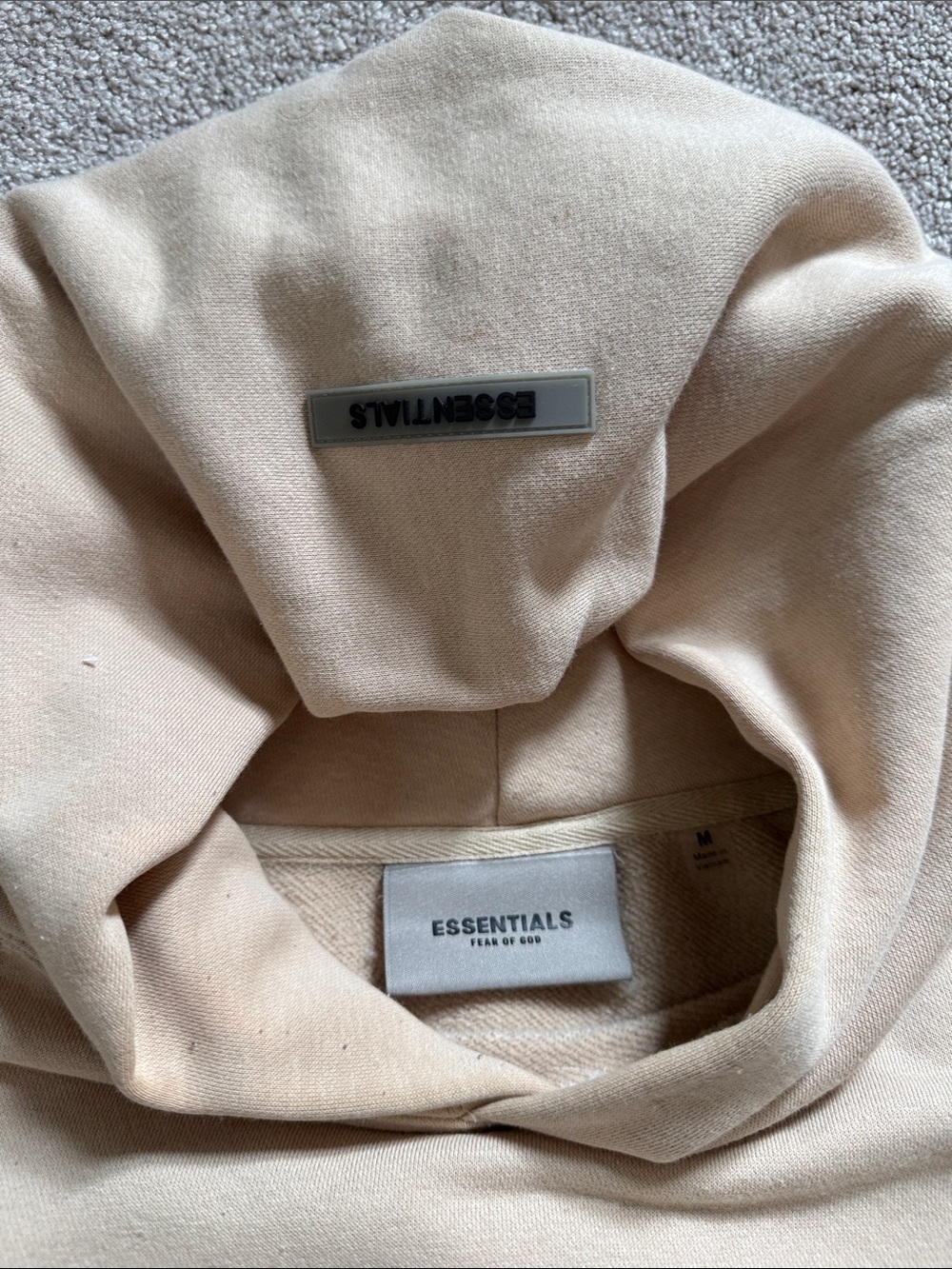 ESSENTIALS LOGO HOODIE - Picture 2 of 2